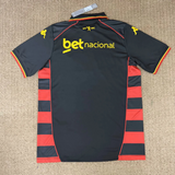 Recife 26/27 Red/Black Stripes/Yellow Trim Home Jersey