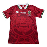 Mexico 1998 Vintage Retro Third Jersey (Red) - Concept Kits