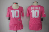 Redskins 2021/22 Griffin III #7 Pink Women NFL Jersey