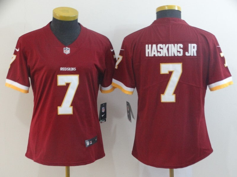 Redskins 2021/22 Haskins Jr. #7 Red Women NFL Jersey