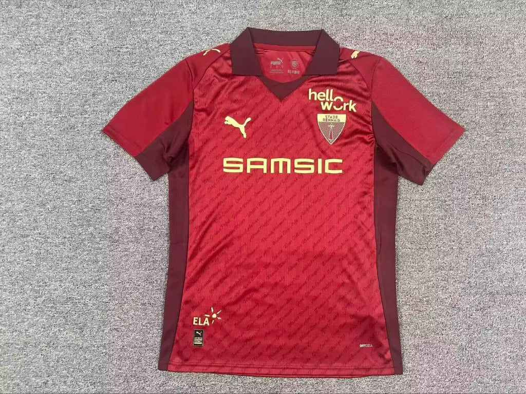 Rennais 2026 Dark Red 125th Anniversary Jersey