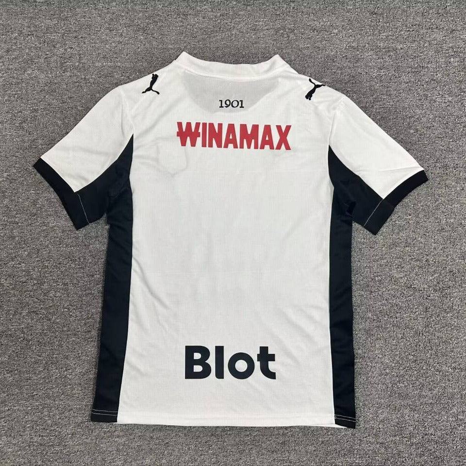 Rennes 25/26 White/Black Away Jersey