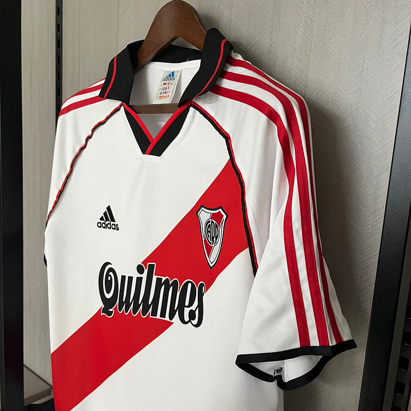 River Plate 2000/01 Vintage Retro Home Jersey