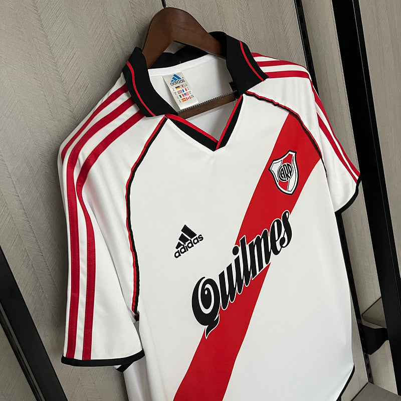 River Plate 2000/01 Vintage Retro Home Jersey