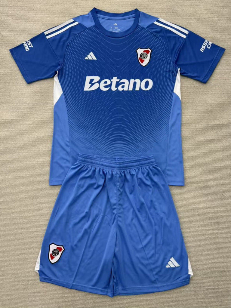 River Plate 25/26 Goalkeeper Blue Kids Kit - Concept Kits