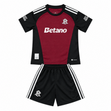 River Plate 26/27 Black/Maroon Goalkeeper Anniversary Kids Jersey Set
