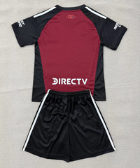 River Plate 26/27 Black/Maroon Goalkeeper Anniversary Kids Jersey Set