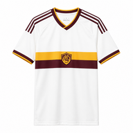 River plate 26/27 White/Maroon/Gold Trim Training Jersey