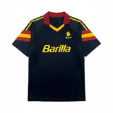 Roma 1991/92 Vintage Retro Black Third Away Jersey