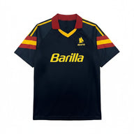 Roma 1991/92 Vintage Retro Black Third Away Jersey