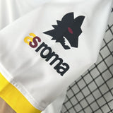 Roma 1991/92 Vintage Retro White Away Jersey