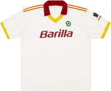 Roma 1991/92 Vintage Retro White Away Jersey
