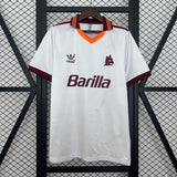 Roma 1992/94 Vintage Retro Away White Jersey