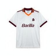 Roma 1992/94 Vintage Retro Away White Jersey