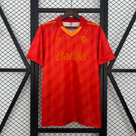 Roma 1992/94 Vintage Retro Third Away Red Jersey