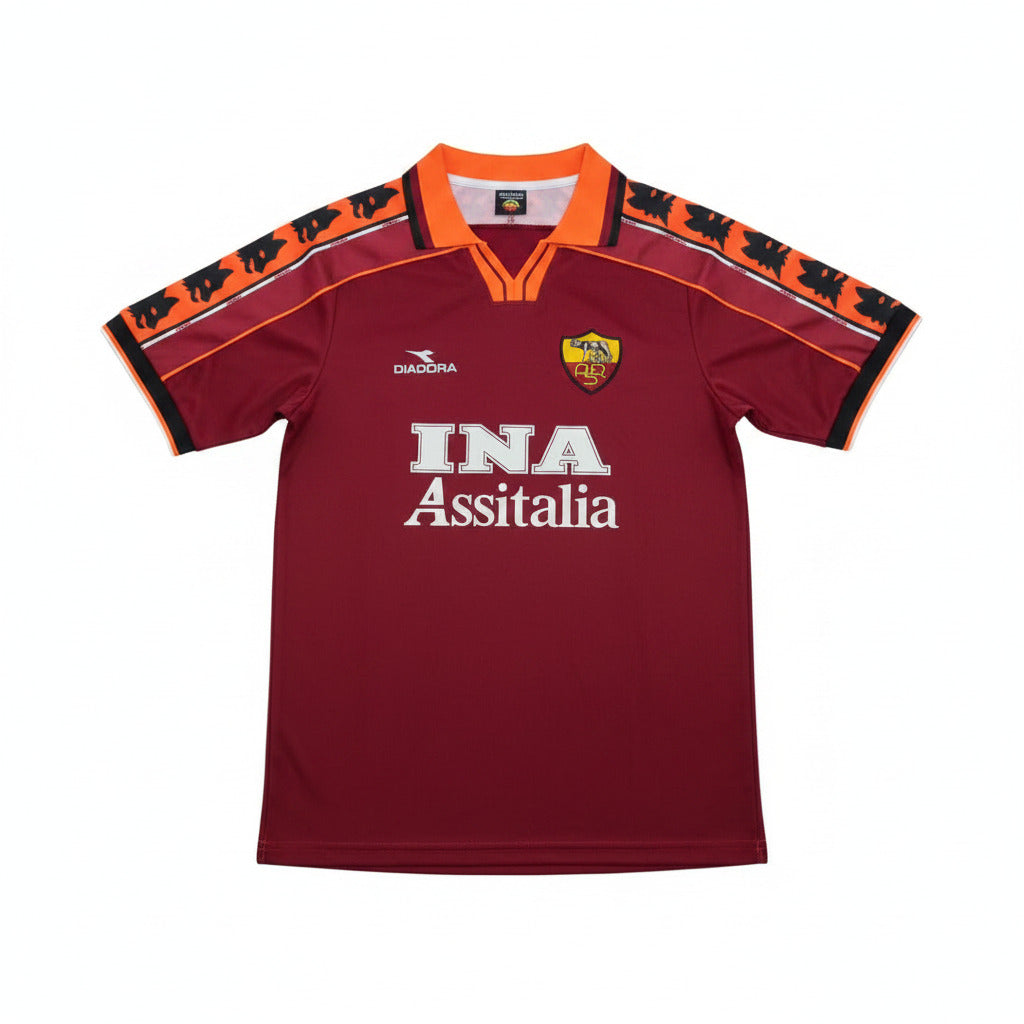 Roma 1998/99 Vintage Retro Home Jersey - Concept Kits
