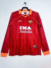 Roma 1999/00 Retro Home Long Sleeve Jersey