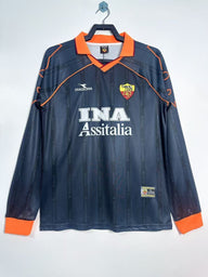 Roma 1999/00 Retro Second Away Long Sleeve Jersey