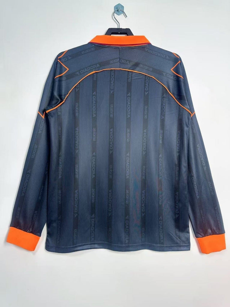 Roma 1999/00 Retro Second Away Long Sleeve Jersey