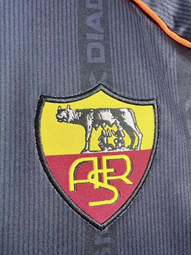 Roma 1999/00 Retro Second Away Long Sleeve Jersey