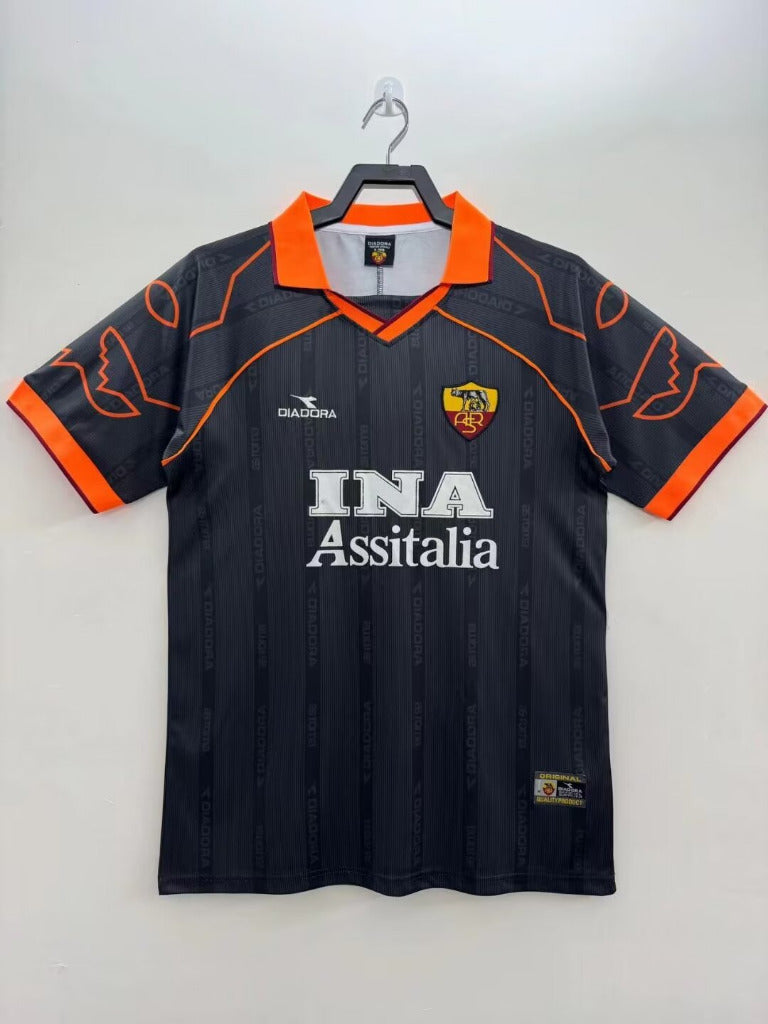 Roma 1999/00 Vintage Retro Away Jersey - Concept Kits
