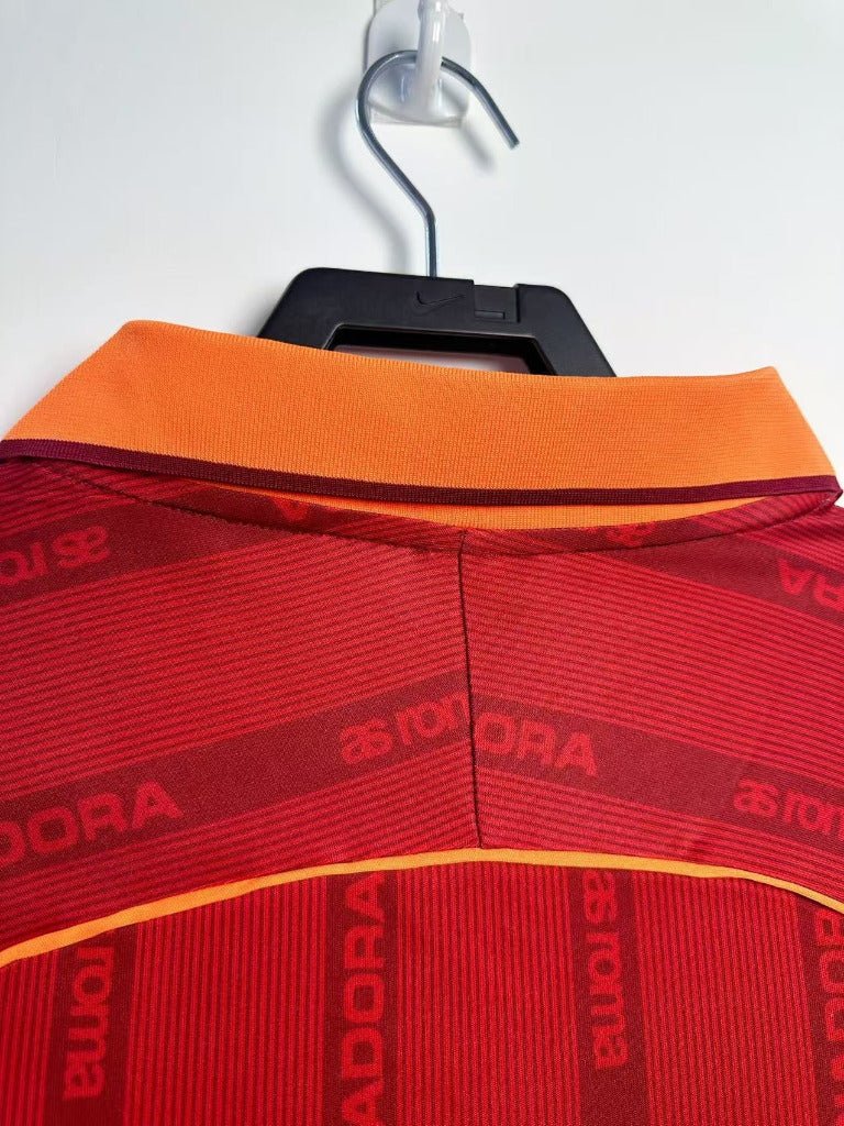 Roma 1999/00 Vintage Retro Home Jersey - Concept Kits