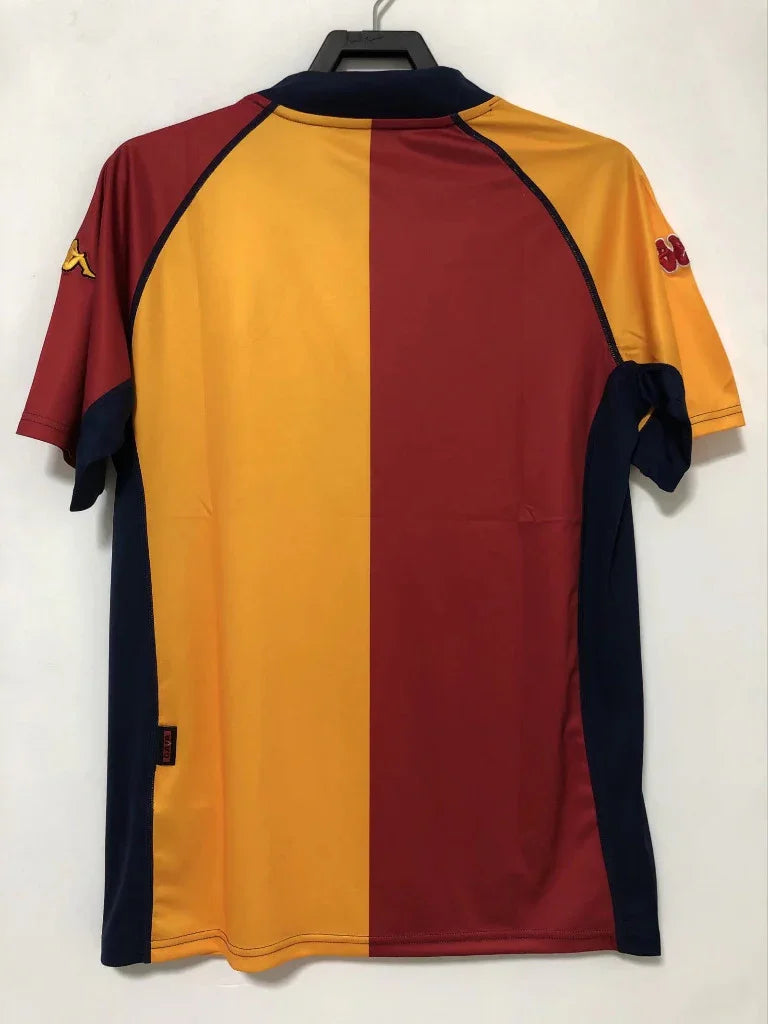 Roma 2000/01 Vintage Retro Home Jersey – Legendary Season Tribute ...