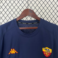 Roma 2001/02 Vintage Retro Blue Third Away Jersey