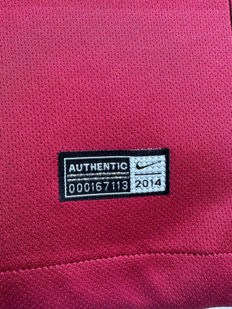 Roma 2014/15 Vintage Retro Home Jersey - Concept Kits