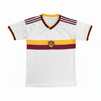 Roma 2026 White/Yellow/Maroon 3 Stripes Special Jersey