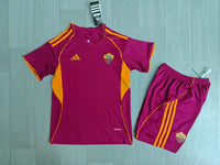 Roma 25/26 Red Home Kids Jersey Set