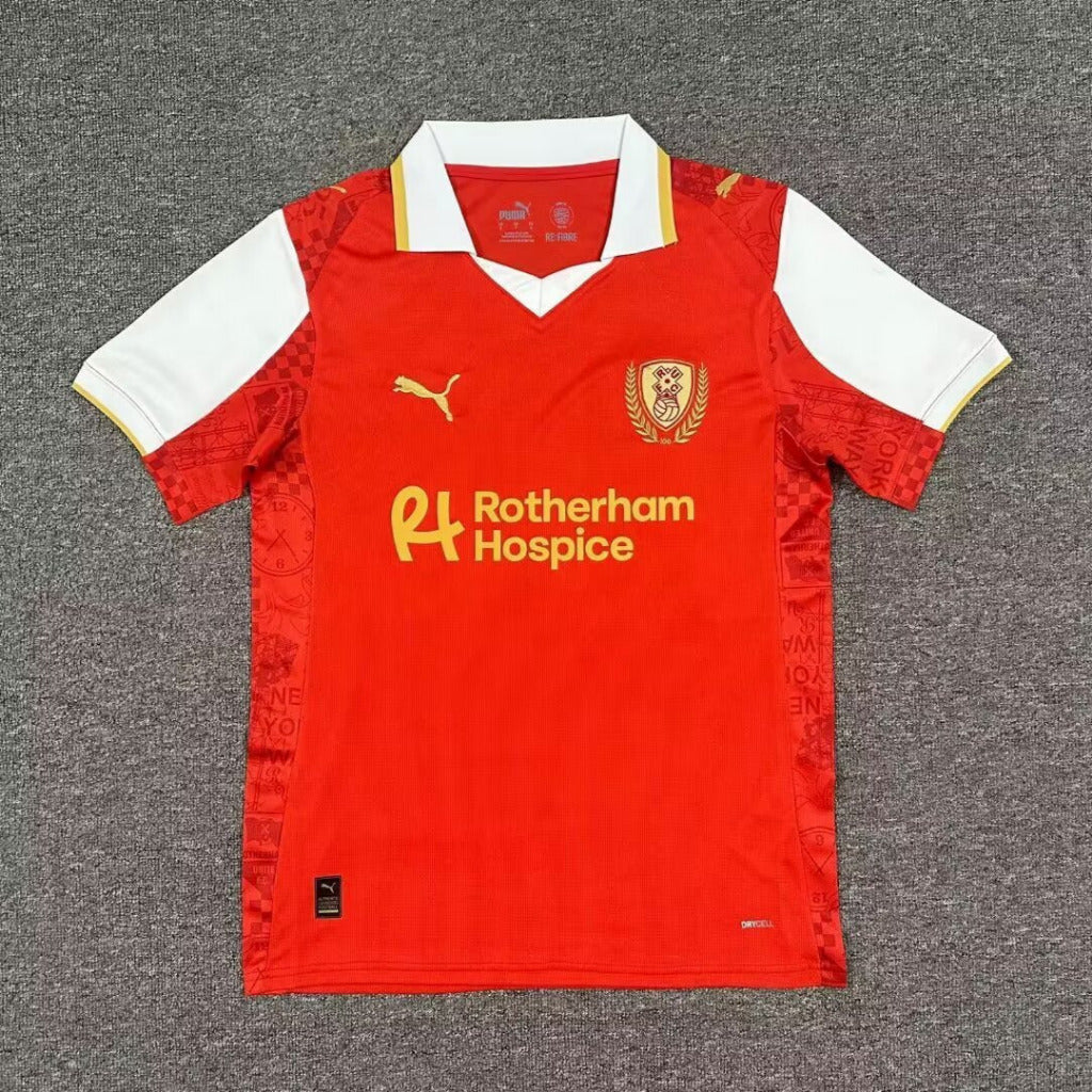 Rotherham United 25/26 Red Home Jersey