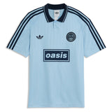 Adidas x Oasis 25/26 Sky Blue/Black 3 Stripes Jersey