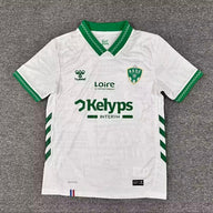 Saint-Etienne 25/26 White/Green Away Jersey