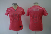 Saints 2021/22 Brees #9 Pink/White/Blue Women NFL Jersey