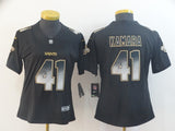 Saints 2021/22 Kamara #41 Black/Gray/Gold Women NFL Jersey