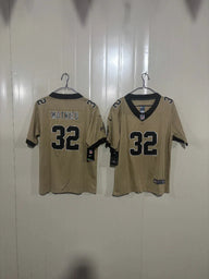 Saints 25/26 Mathieu #32 Gold/Black Game Kids Jersey