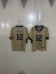 Saints 25/26 Olave #12 Gold/Black Game Kids Jersey