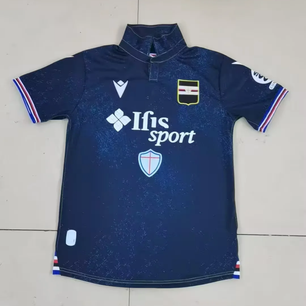Sampdoria 25/26 Navy Blue Third Jersey