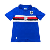 Sampdoria 26/27 Blue/Black/Red and White Horizontal Stripes Home Jersey