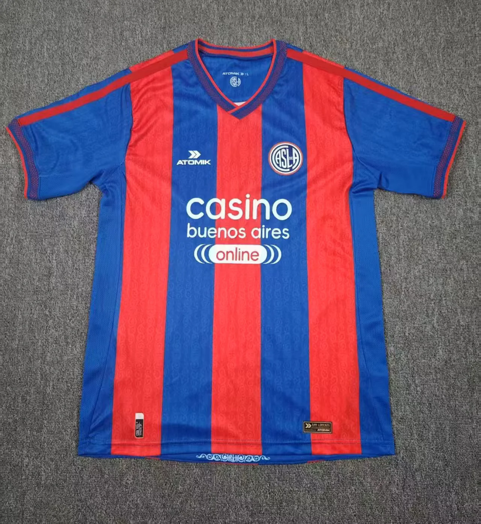 San Lorenzo 26/27 Blue/Red Home Jersey