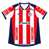 San luis 26/27 Red and White Vertical Stripes Home Jersey