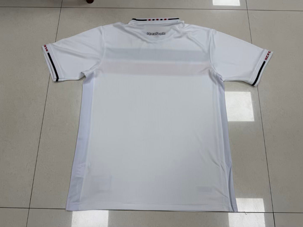 Santa Cruz 26/27 White/Black/Red Away Jersey