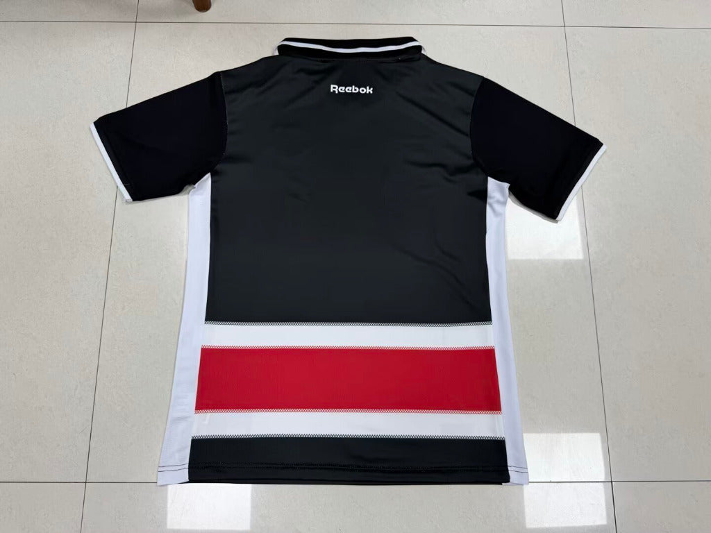 Santa Cruz 26/27 White/Black/Red Home Jersey