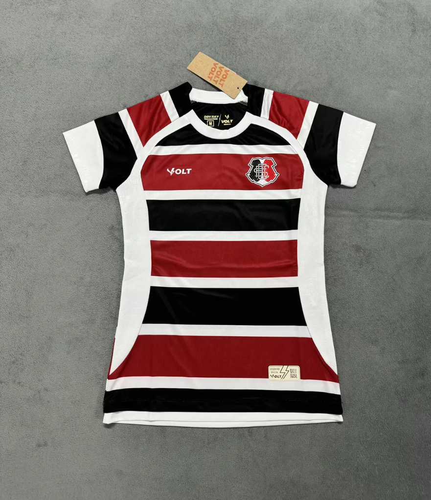 Santa Cruz 26/27 White/Black/Red Home Women Jersey
