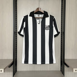 Santos 1958 Vintage Retro Black/White Home Jersey