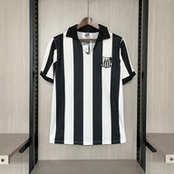 Santos 1958 Vintage Retro Black/White Home Jersey