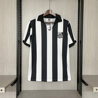 Santos 1958 Vintage Retro Black/White Home Jersey
