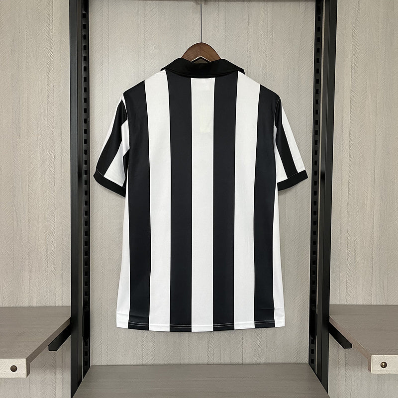 Santos 1958 Vintage Retro Black/White Home Jersey