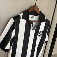 Santos 1958 Vintage Retro Black/White Home Jersey